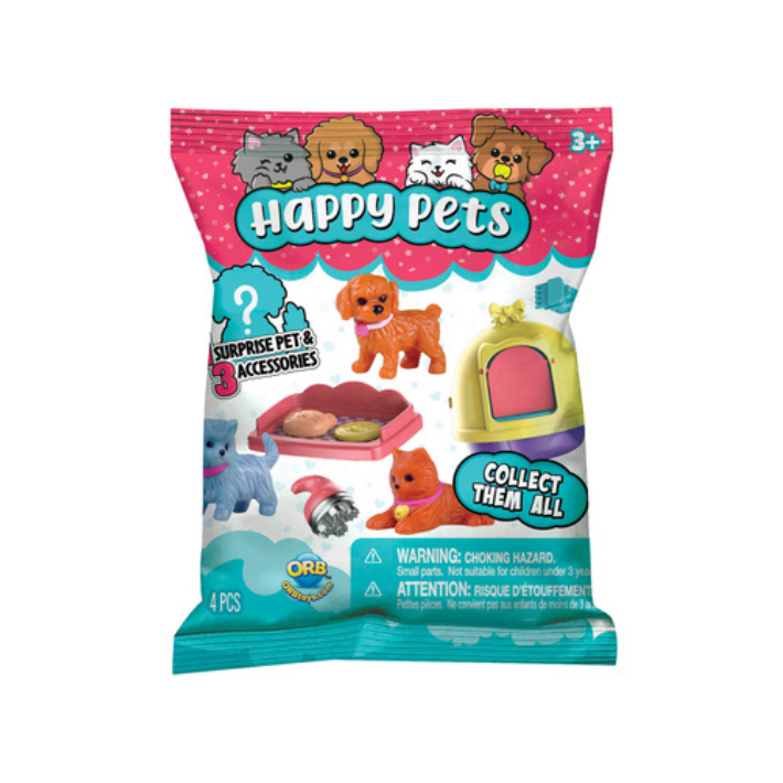 Orb - Happy Pets Blind Bag - ToymastersMB.ca - Westmans Local Toy
