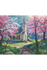 Cobble Hill Cobble Hill - 35pcs Tray - Cherry Blossom Chapel
