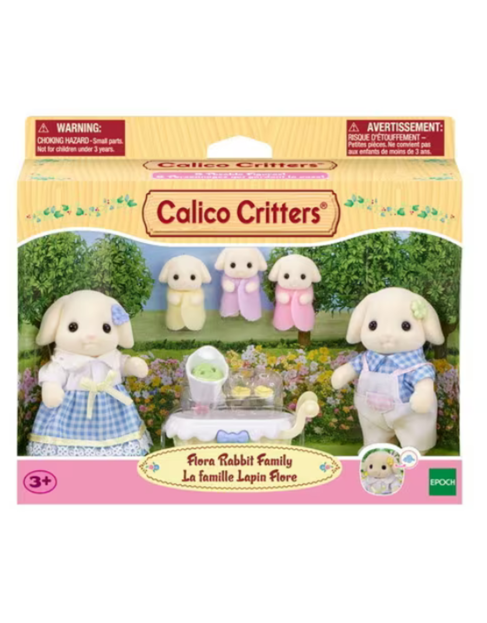 Calico Critters Calico Critters - Flora Rabbit Family