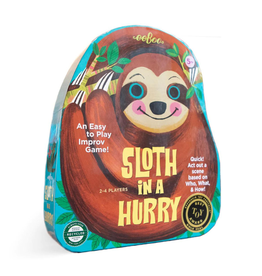 eeBoo Sloth in a Hurry Shaped Spinner Game