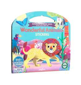eeBoo Wonderful Animals Shiny Stickers