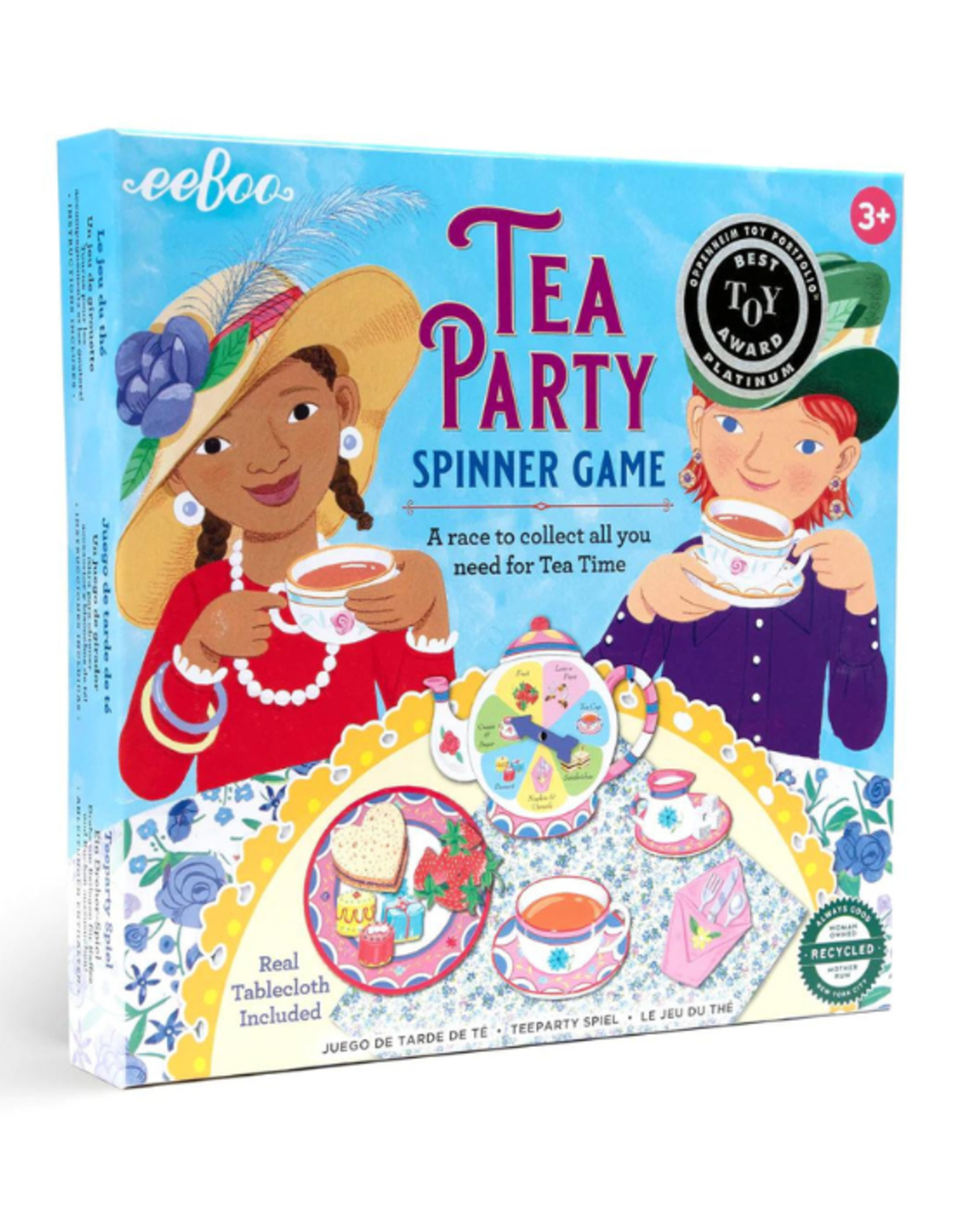 eeBoo eeBoo - Tea Party Spinner Game