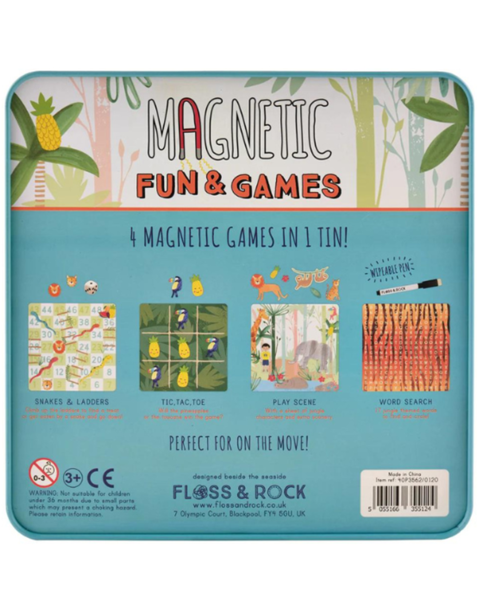 Floss & Rock Floss & Rock - Jungle Magnetic Fun & Games