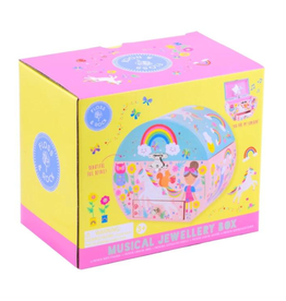 Floss & Rock Rainbow Fairy Musical Box Oval Shape