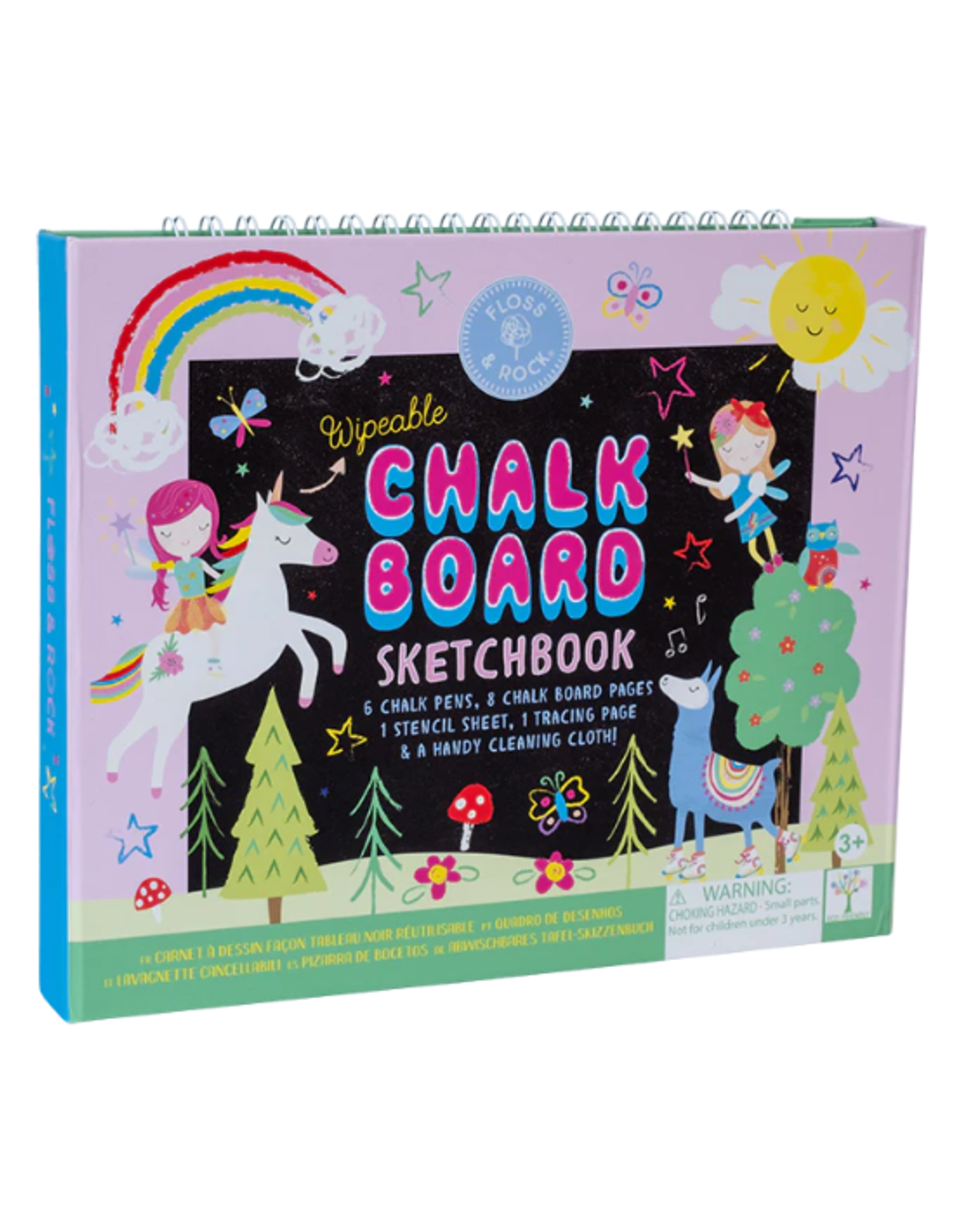 Floss & Rock Floss & Rock - Rainbow Fairy Chalkboard Sketchbook