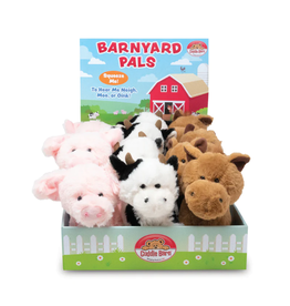 Cuddle Barn Barnyard Pals 6" Asst