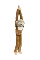 Wild Republic Wild Republic - Hanging Squirrel Monkey Stuffed Animal 20"
