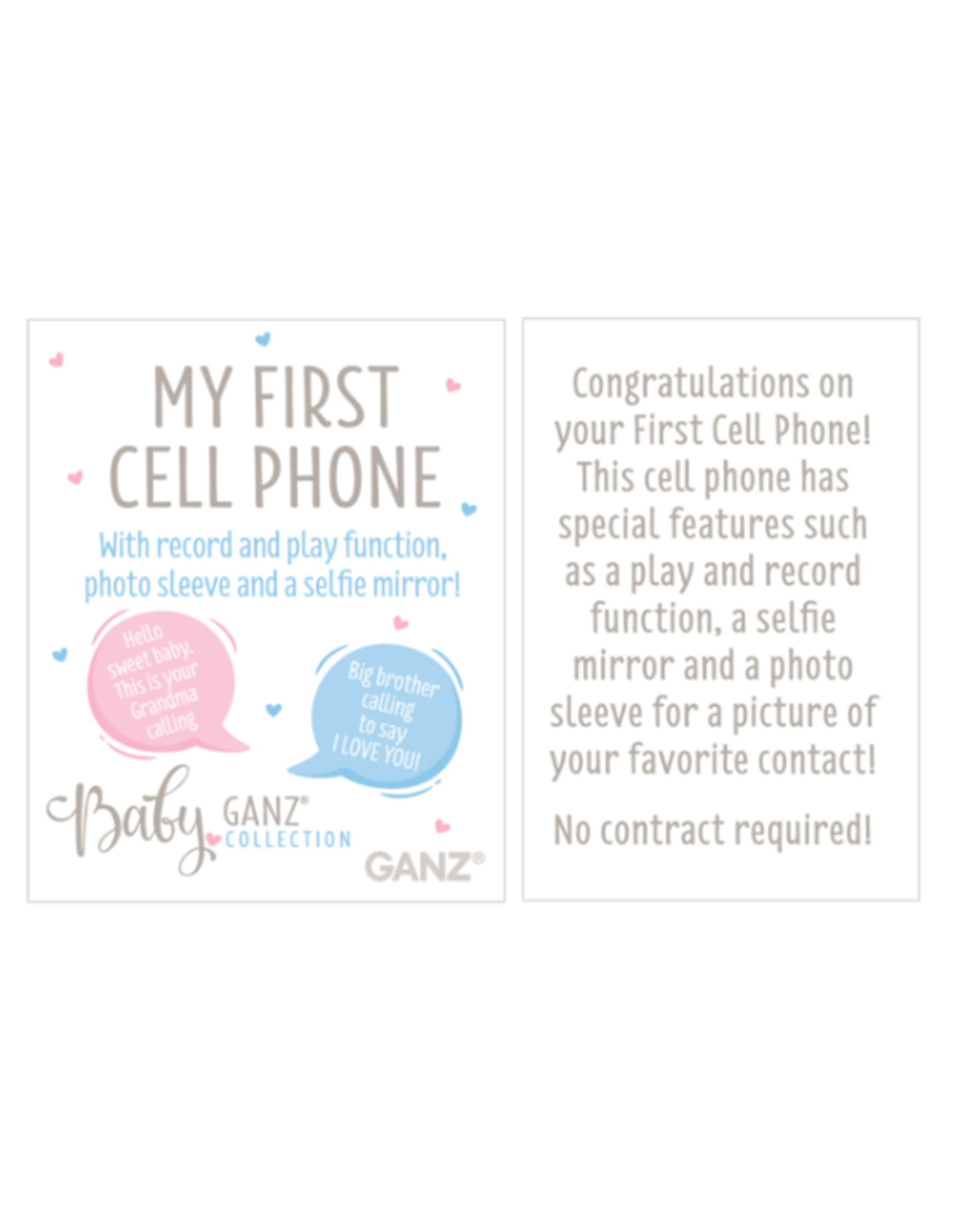 Ganz Ganz - My First Cell Phone