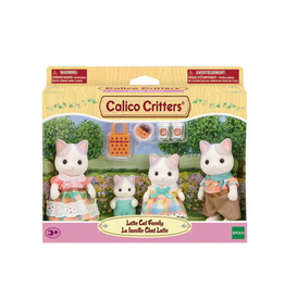 Calico Critters Cat Latte Family
