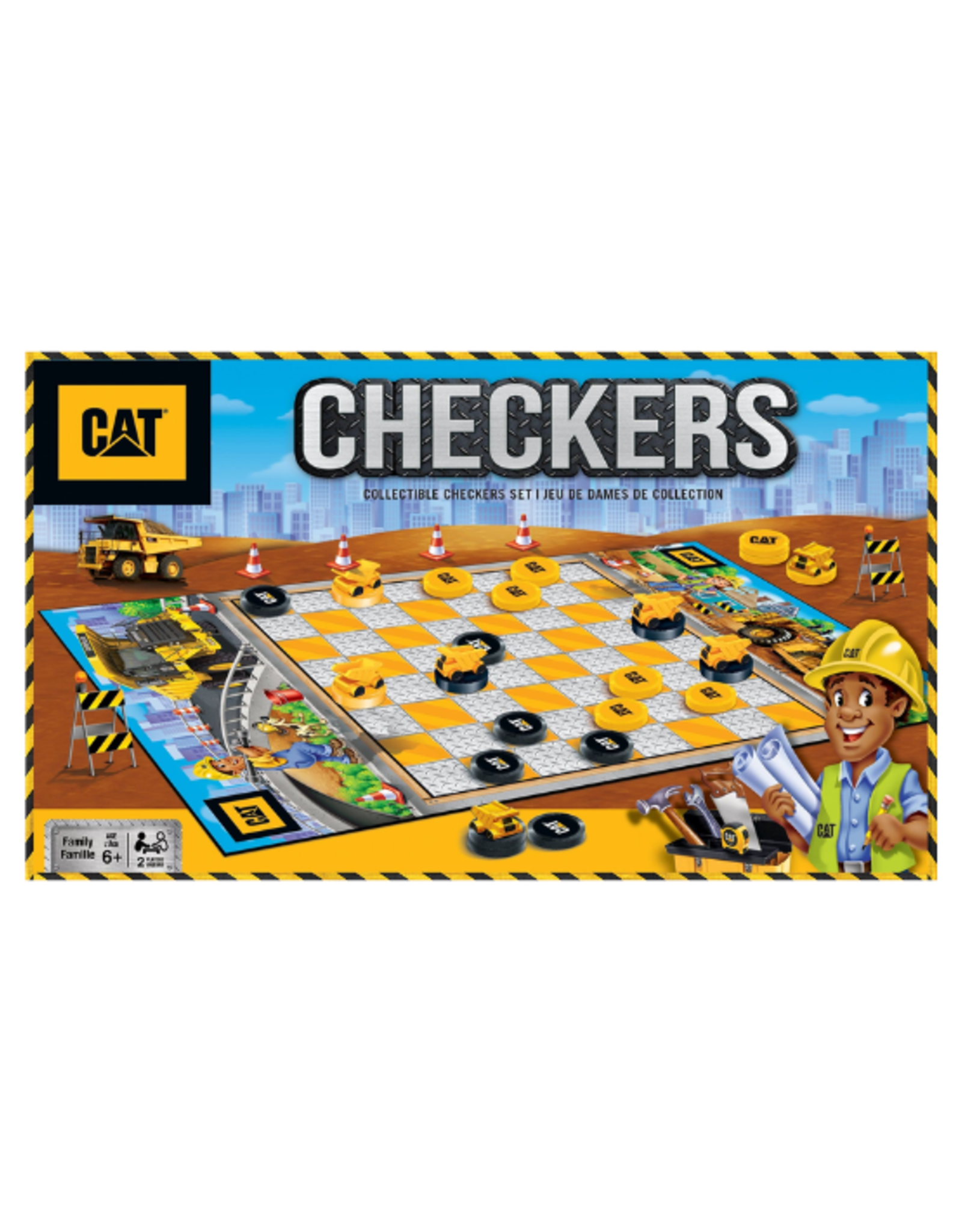 MasterPieces MasterPieces - Caterpillar Checkers