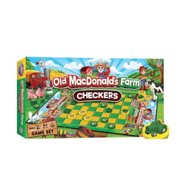 MasterPieces Old Macdonald's Farm Checkers