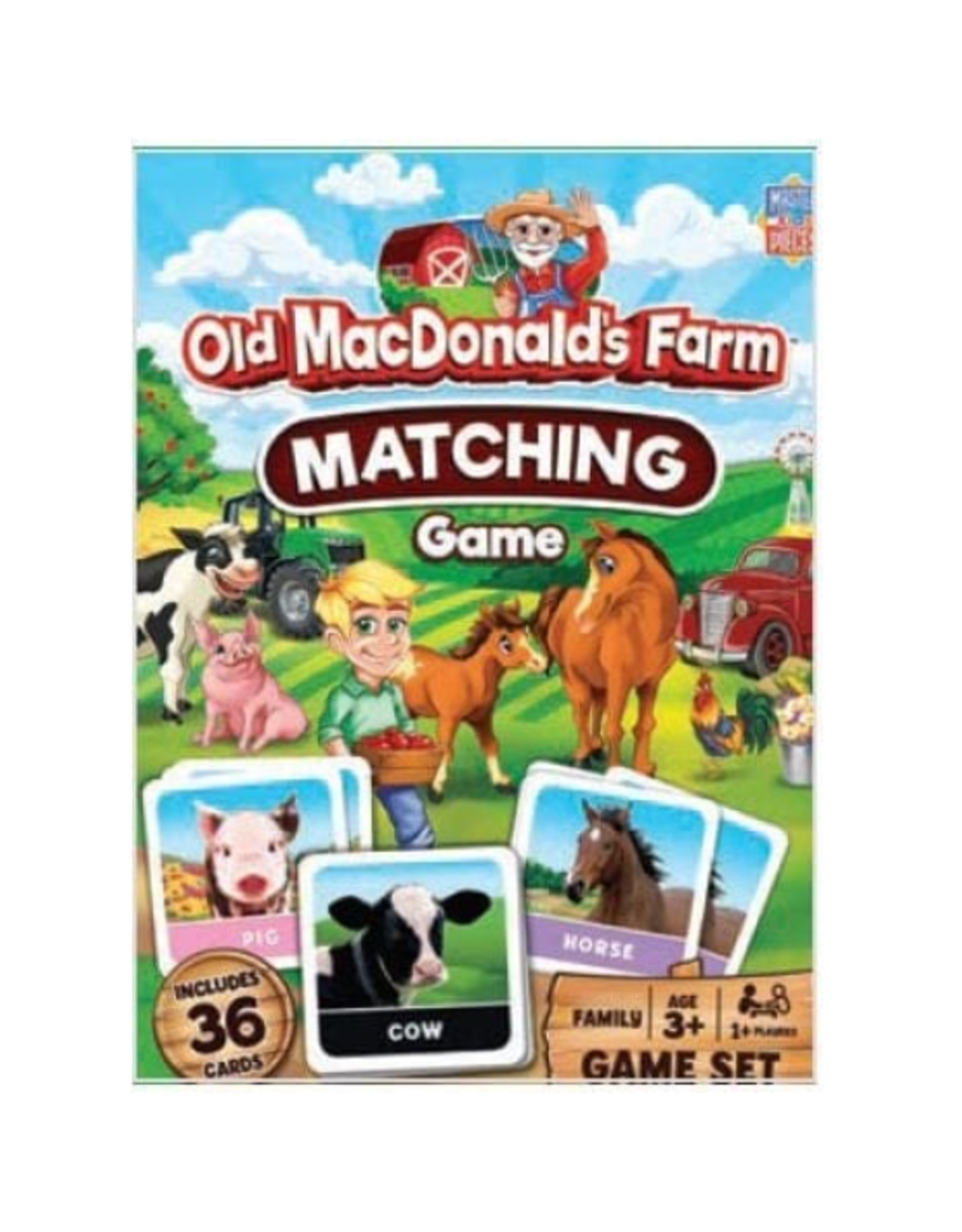 MasterPieces MasterPieces - Old Macdonald's Farm Matching Game
