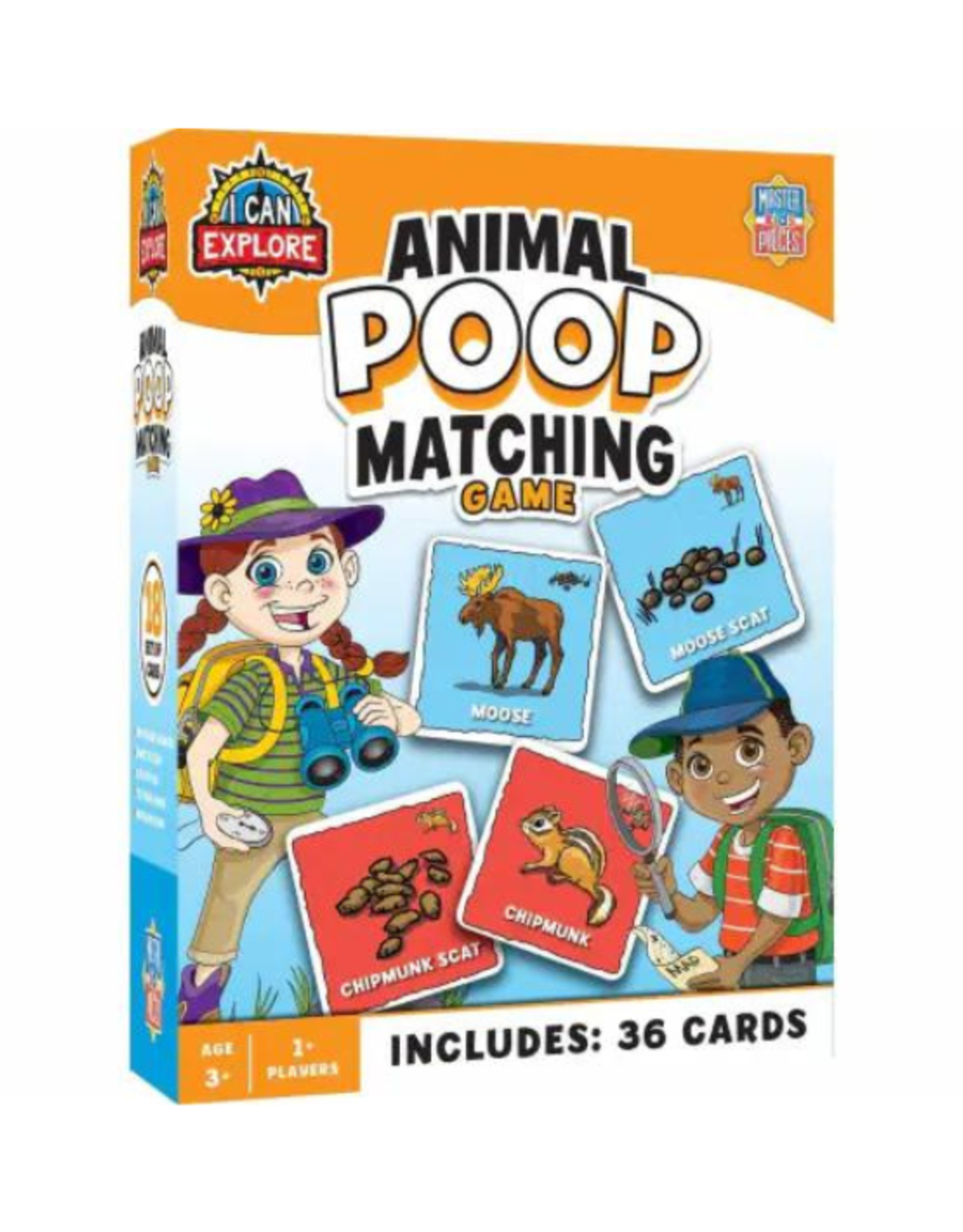 MasterPieces MasterPieces - Animal Poop Matching Game