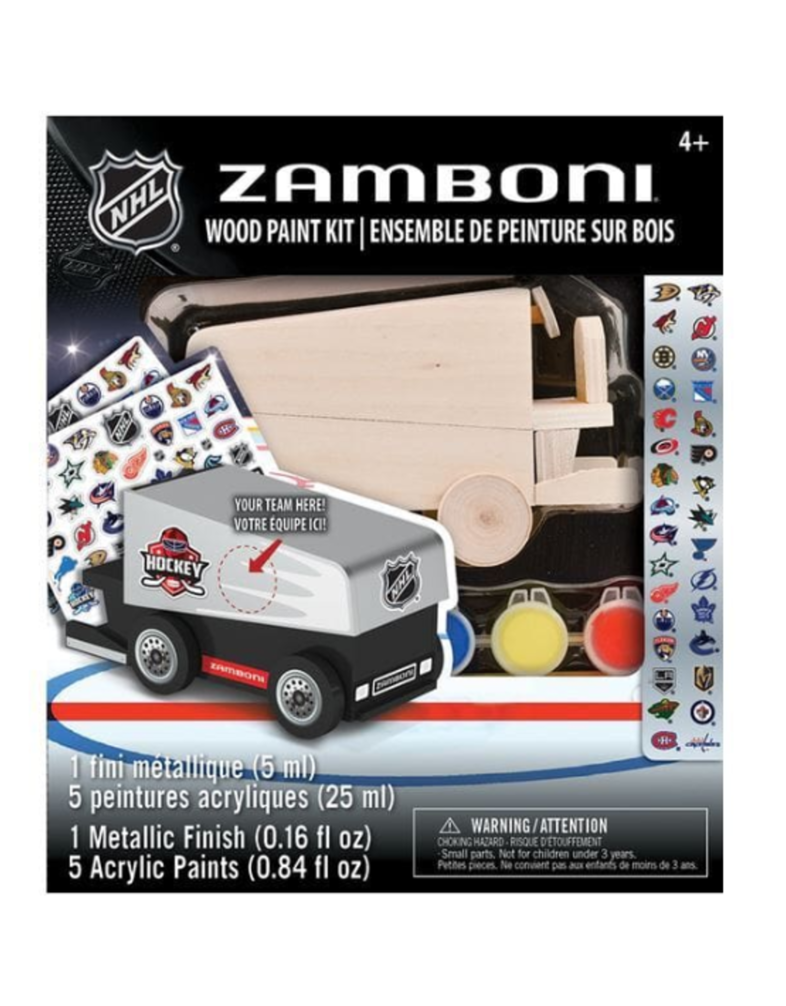 MasterPieces MasterPieces - NHL Zamboni Wood Paint Kit