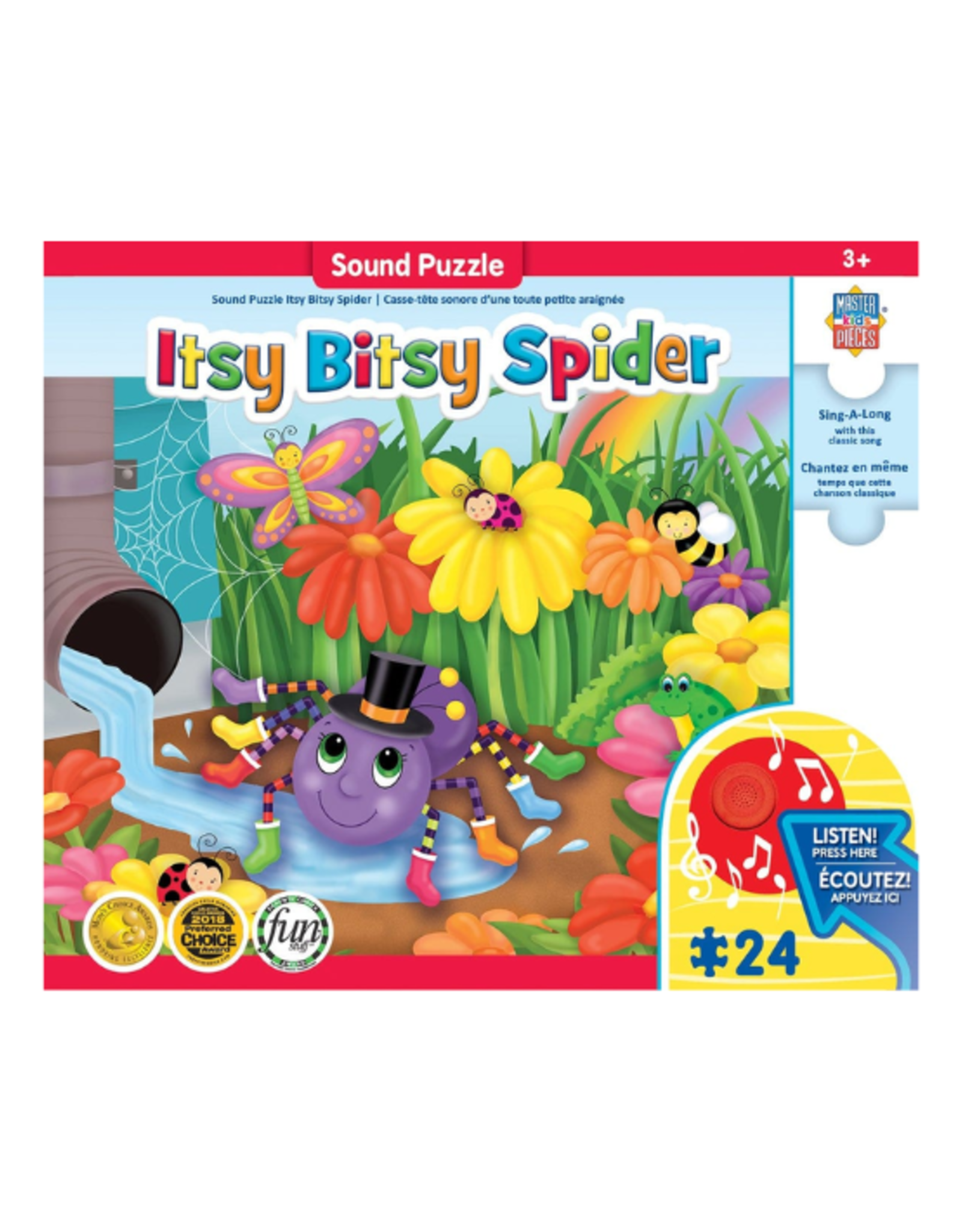 MasterPieces MasterPieces - 24pcs - Itsy Bitsy Spider Musical Floor Jigsaw Puzzle