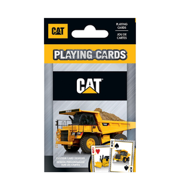 MasterPieces CAT Caterpillar Playing Cards