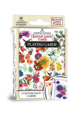 MasterPieces MasterPieces - Farmer's Almanac - Backyard Garden Flowers Playing Cards