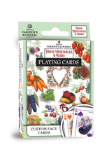 MasterPieces MasterPieces - Farmer's Almanac - Fruits, Vegetables, & Herbs Playing Cards