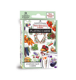 MasterPieces Farmer's Almanac Fruits, Vegetables, & Herbs Playing Cards