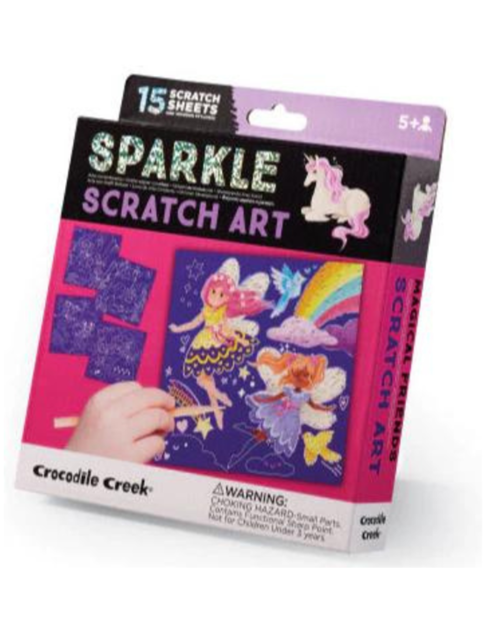 Crocodile Creek - Magical Friends Sparkle Scratch Art