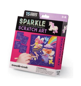 Magical Friends Sparkle Scratch Art