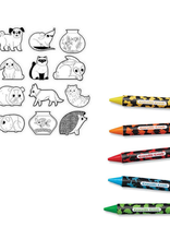 Crocodile Creek - Playful Pets Coloring Stickers