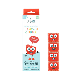 Glo Pals Light Up Cubes "Sammy" (Red)