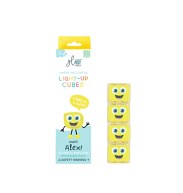 Glo Pals Light Up Cubes Alex (Yellow)