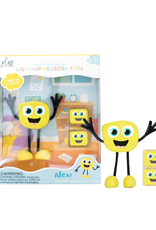Glo Pals - Light Up Cubes - Alex Character (Yellow)