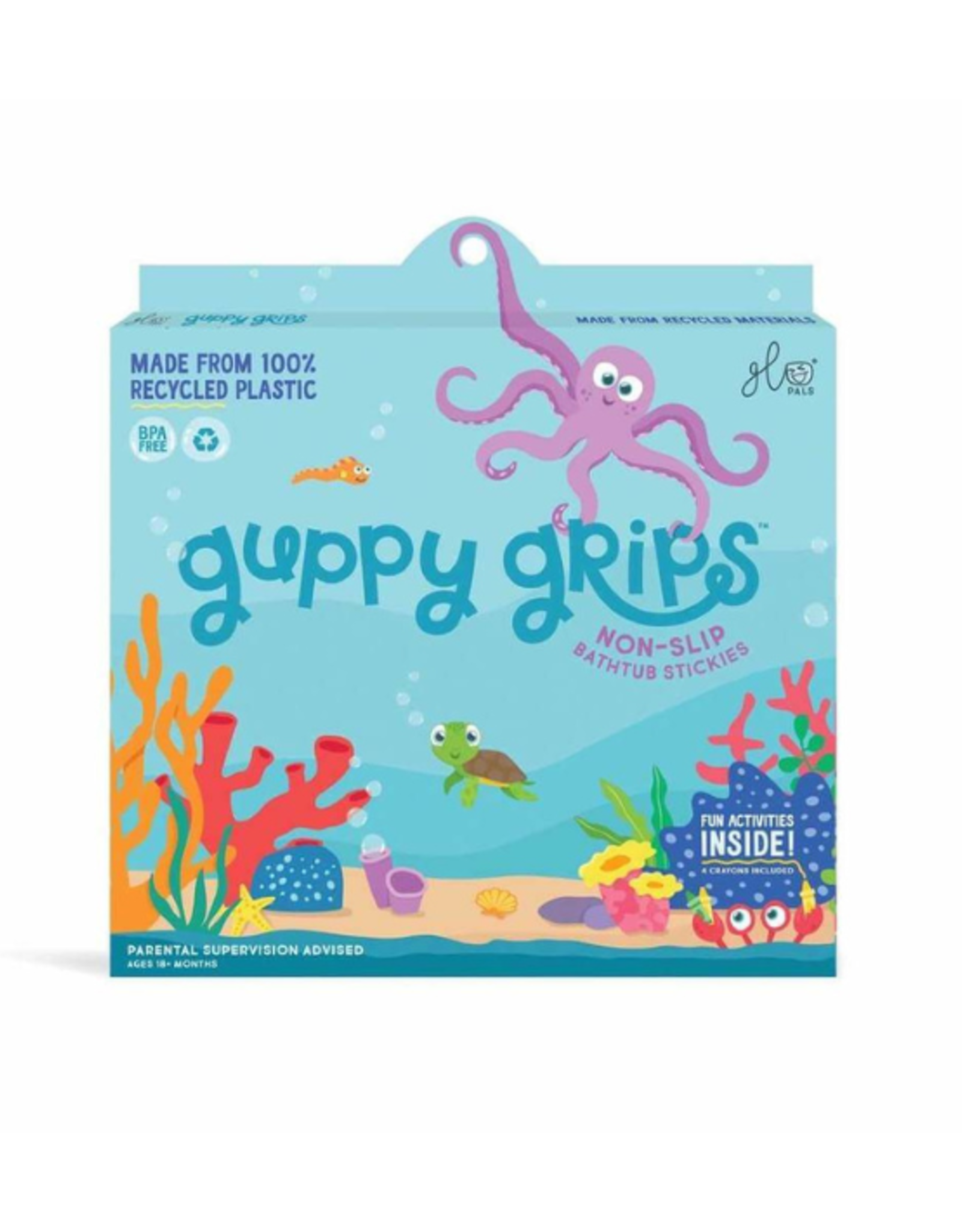 Glo Pals Glo Pals - Bath Grips (Guppy Grips)