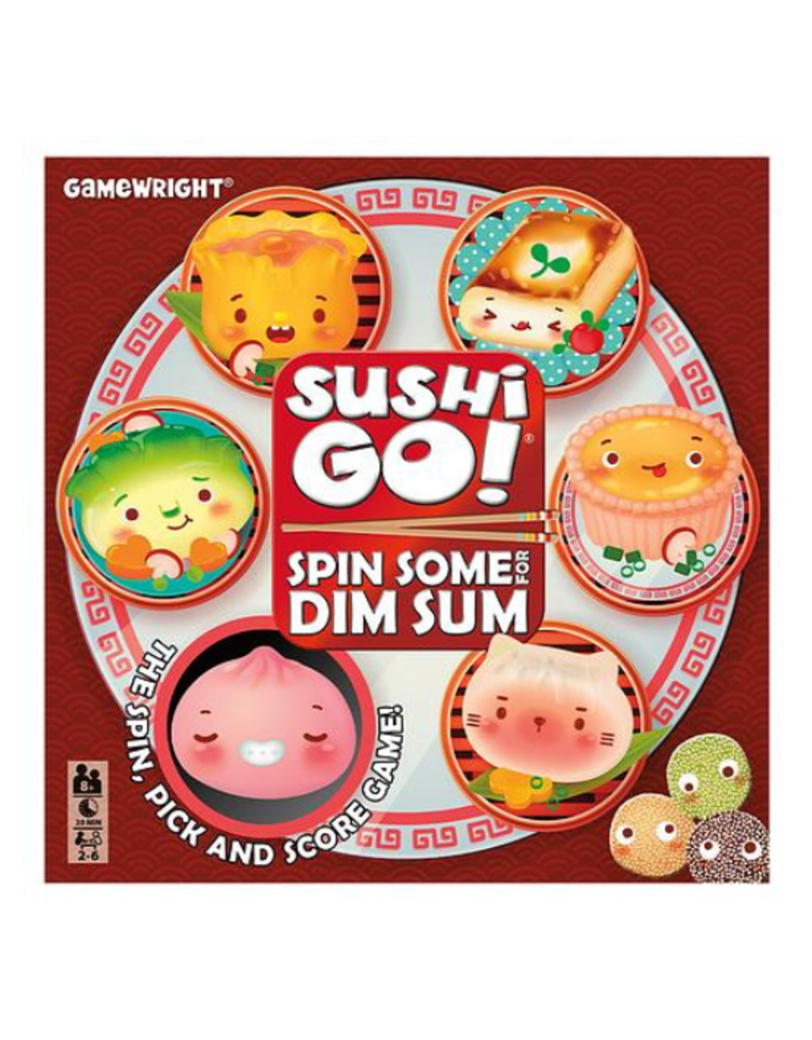 Gamewright Gamewright- Sushi Go - Spin Some for Dim Sum