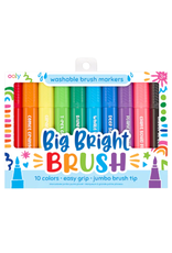 Ooly Ooly - Big Bright Brush Markers Set of 10