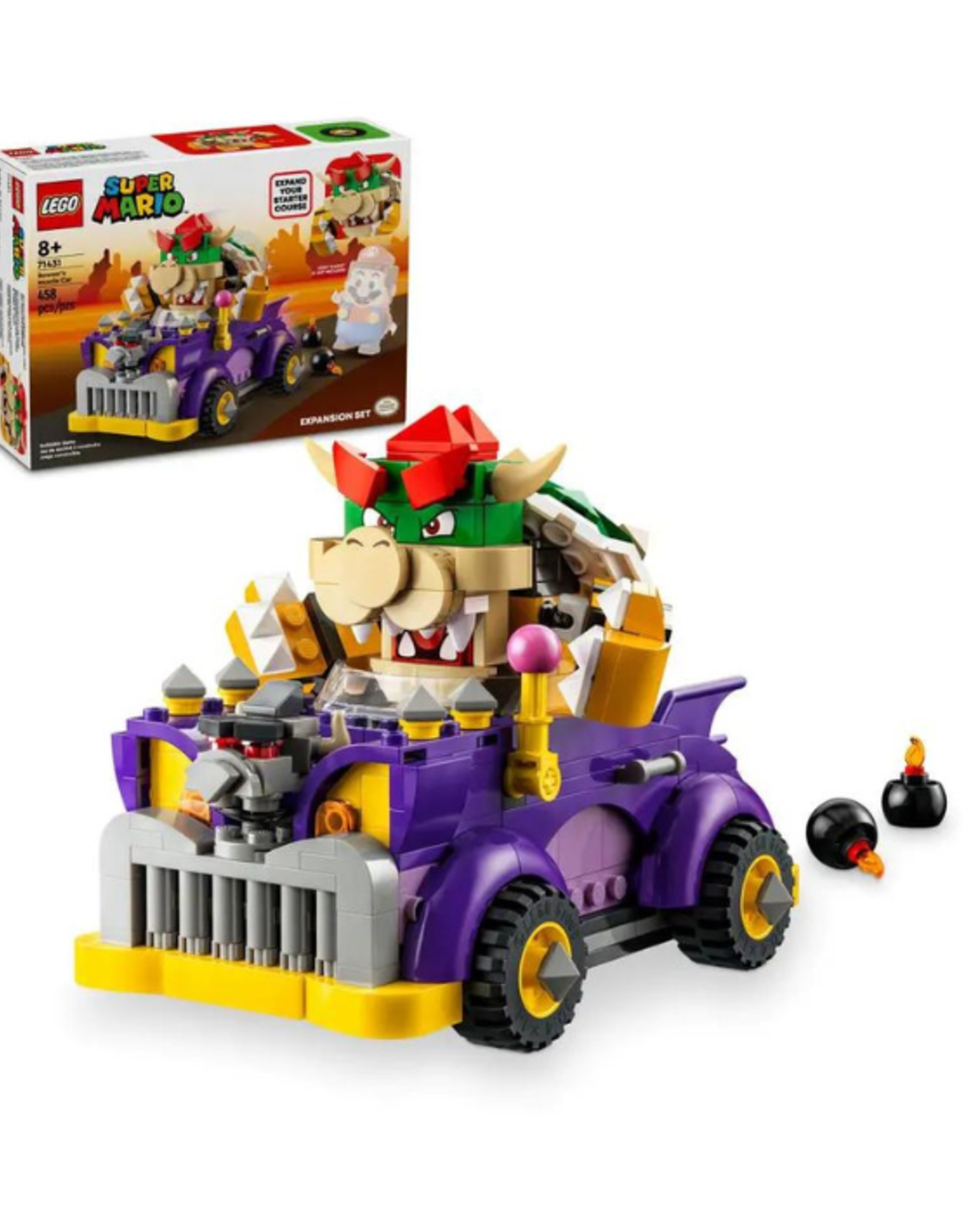 Lego Lego - Super Mario - 71431 - Bowser's Muscle Car Expansion Set