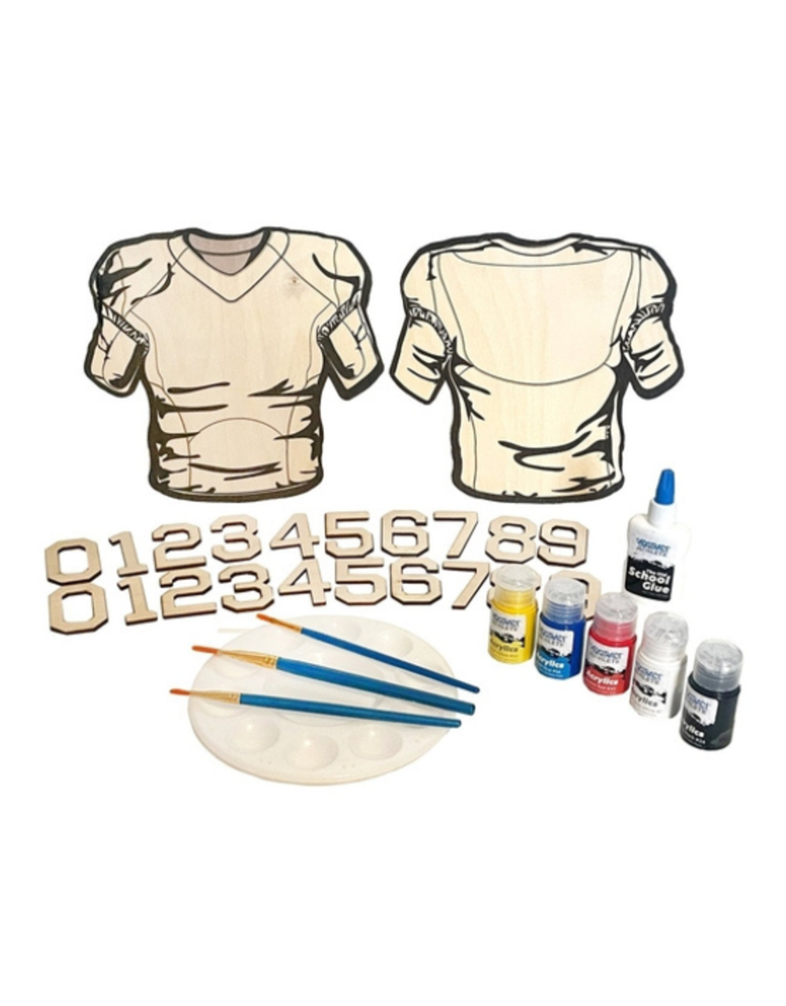 The Abstract Athlete The Abstract Athlete - My Jersey, My Art Football Art Kit