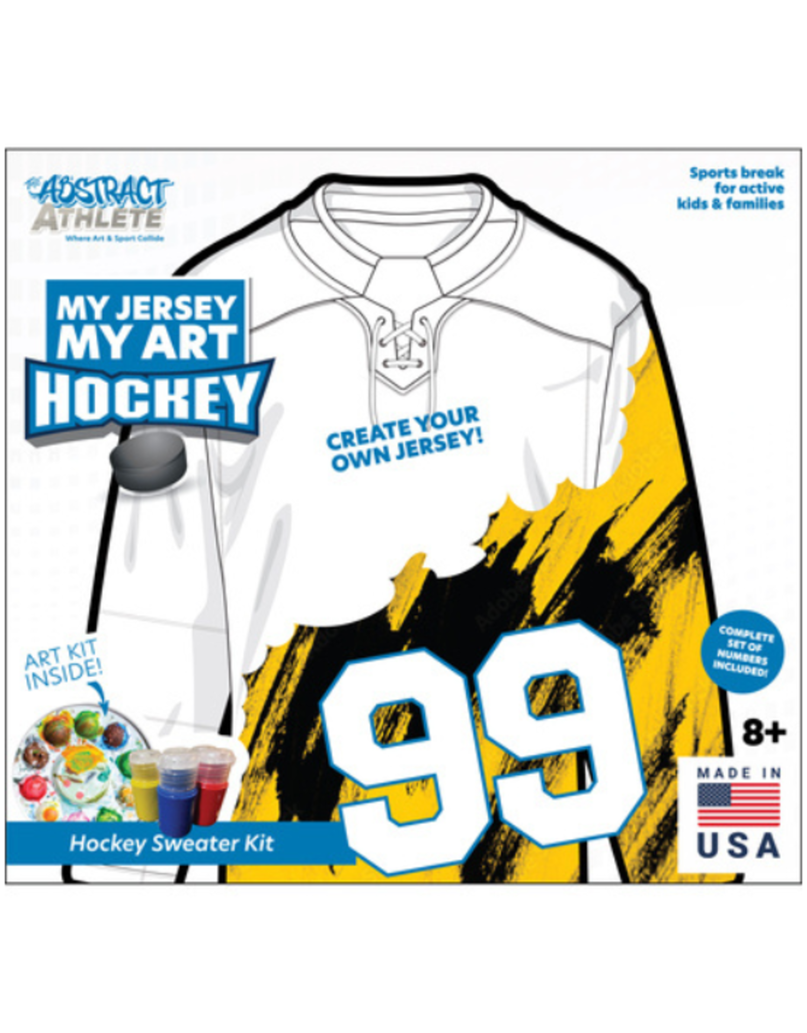 The Abstract Athlete The Abstract Athlete - My Jersey, My Art Hockey Art Kit