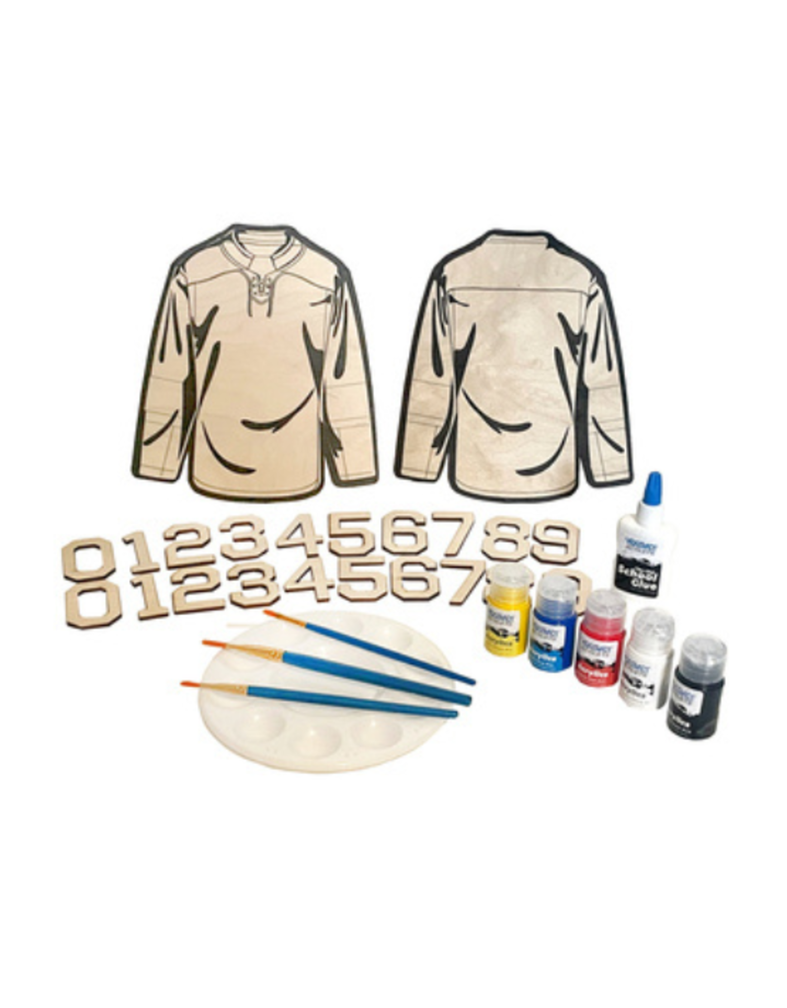 The Abstract Athlete The Abstract Athlete - My Jersey, My Art Hockey Art Kit
