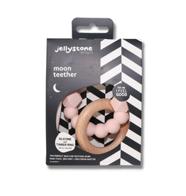 Jellystone Designs Blush Moon Teether