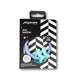 Jellystone Designs Star Teether Soft Blue