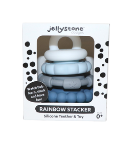 Jellystone Designs Rainbow Stacker Teether Ocean