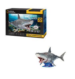 National Geographic Great White Shark 3D Puzzle