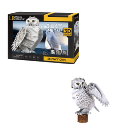 National Geographic Snowy Owl 3D Puzzle
