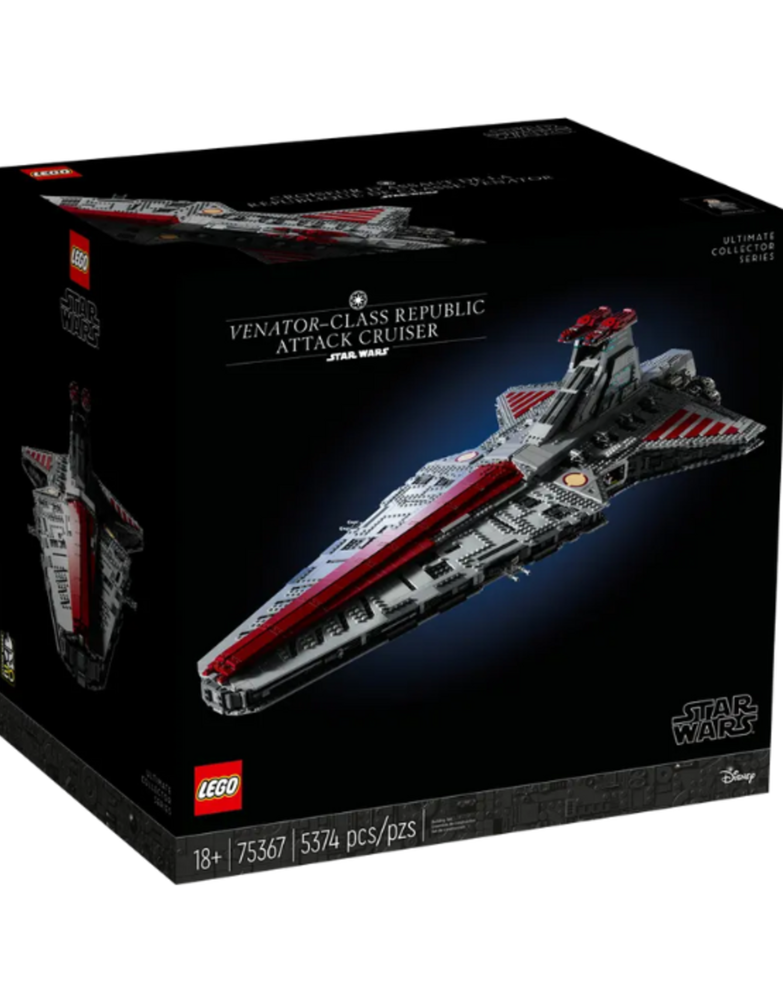 Lego Lego - Star Wars - 75367 - Venator-Class Republic Attack Cruiser