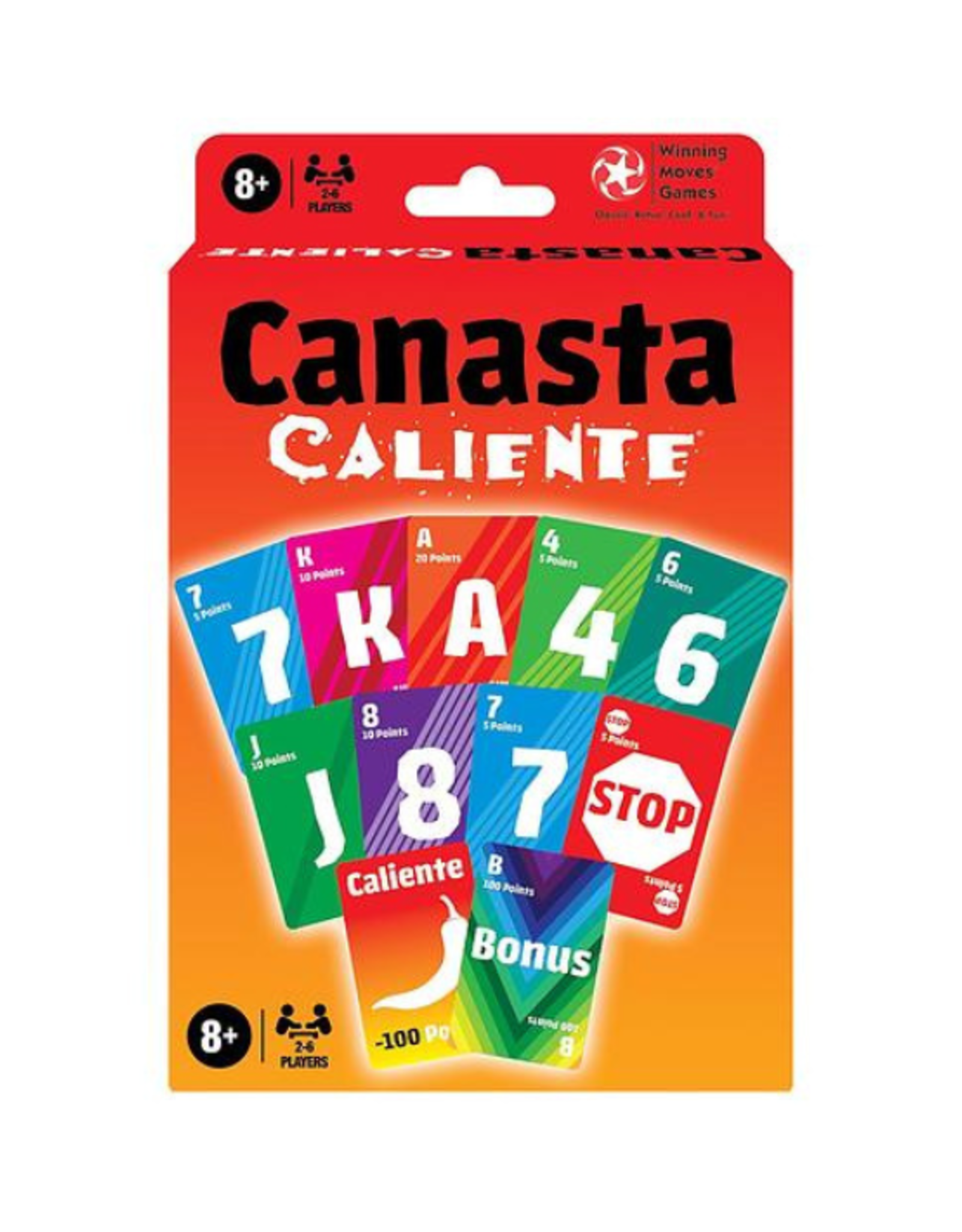 Winning Moves Games - Canasta Caliente Card Game