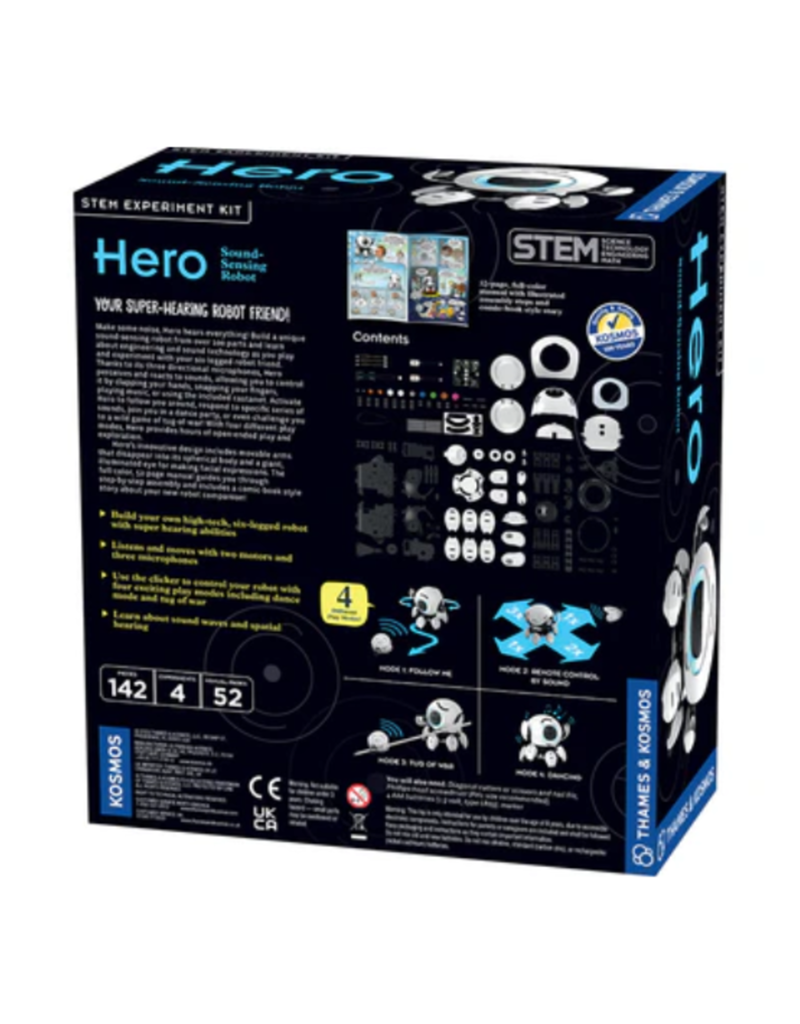 Thames & Kosmos Thames & Kosmos - Hero: Sound Sensing Robot