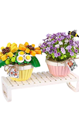 Loz Block LOZ Blocks - Spring Baby's Breath Daisy with Bee Flower Pot