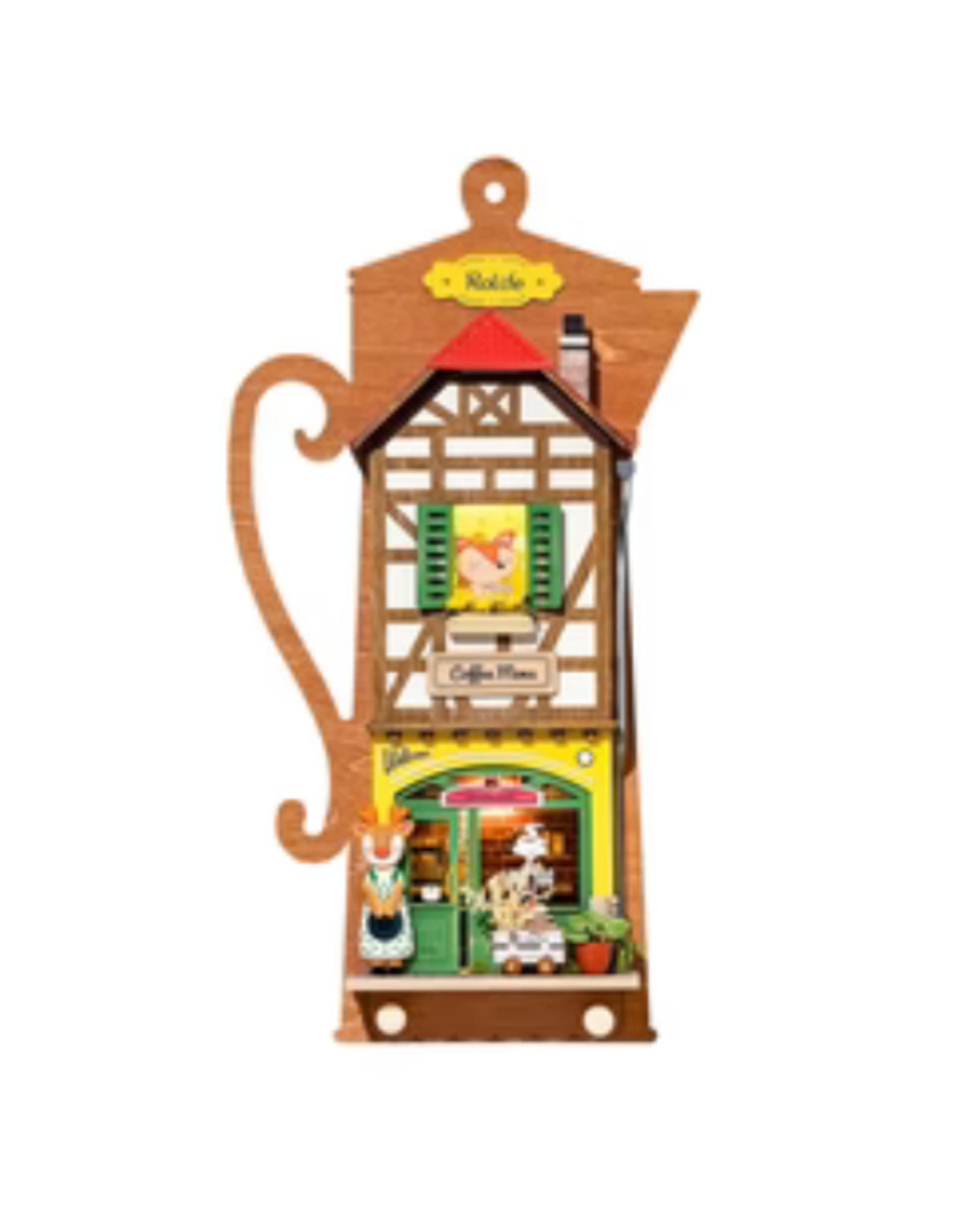 Rolife Rolife - DIY Miniature Wall Hanging - Lazy Coffee House