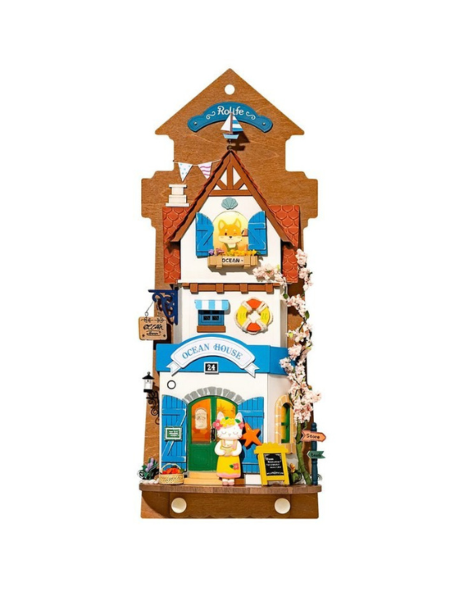 Rolife Rolife - DIY Miniature Wall Hanging - Island Dream Villa