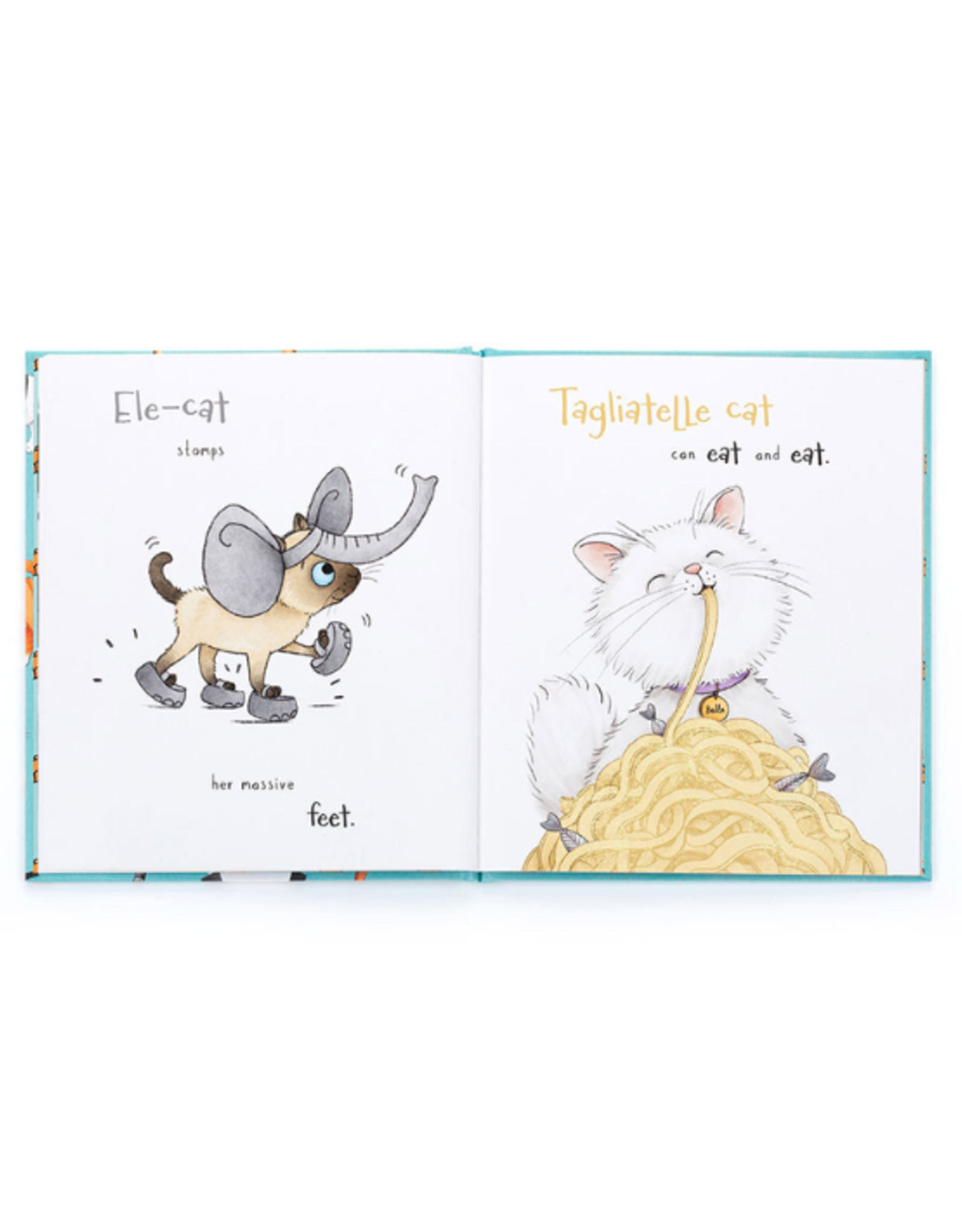 Jellycat Jellycat - All Kinds Of Cats Book