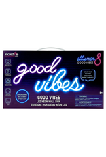 Incredible Novelties - Good Vibes LED Neon Wall Sign