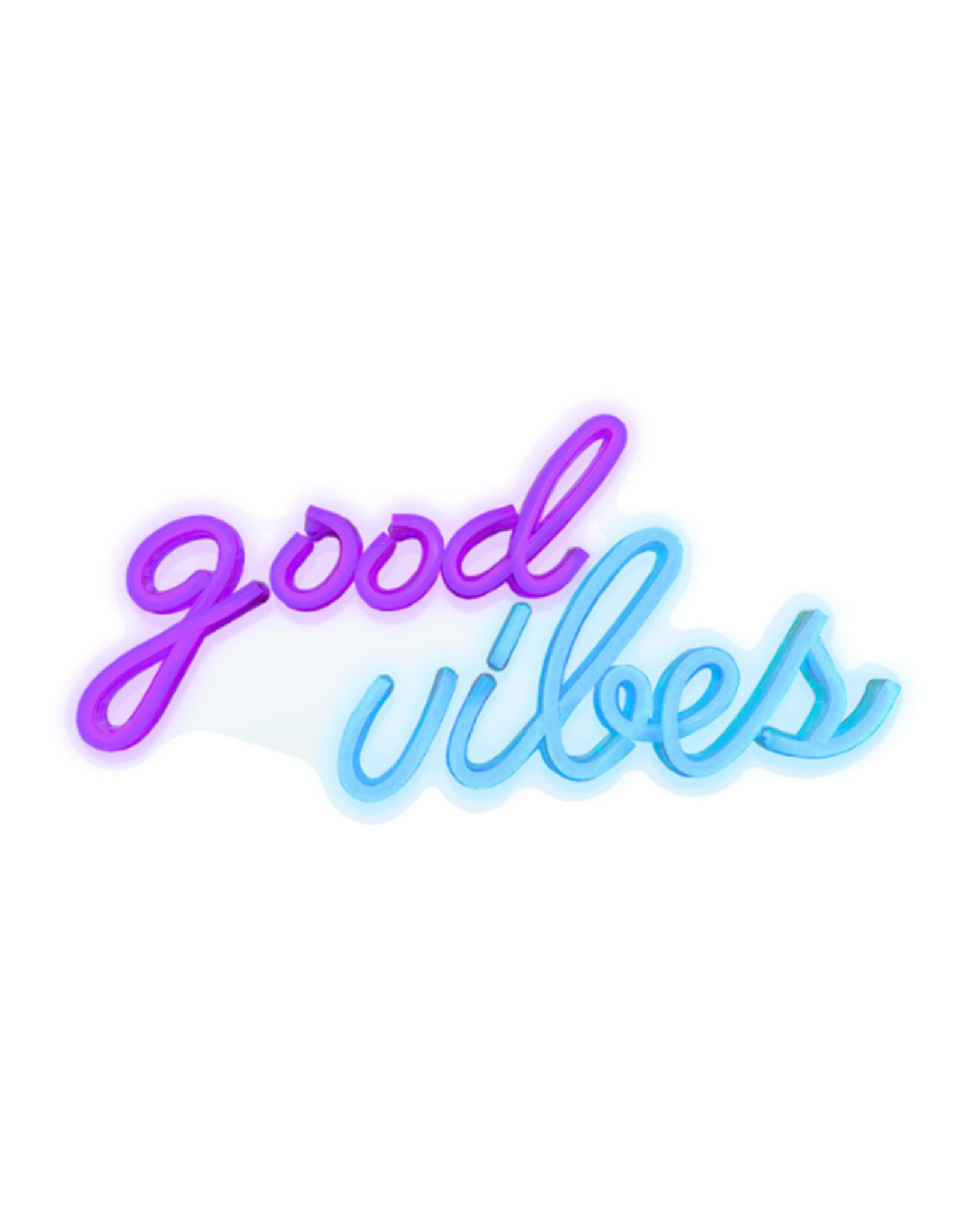 Incredible Novelties - Good Vibes LED Neon Wall Sign